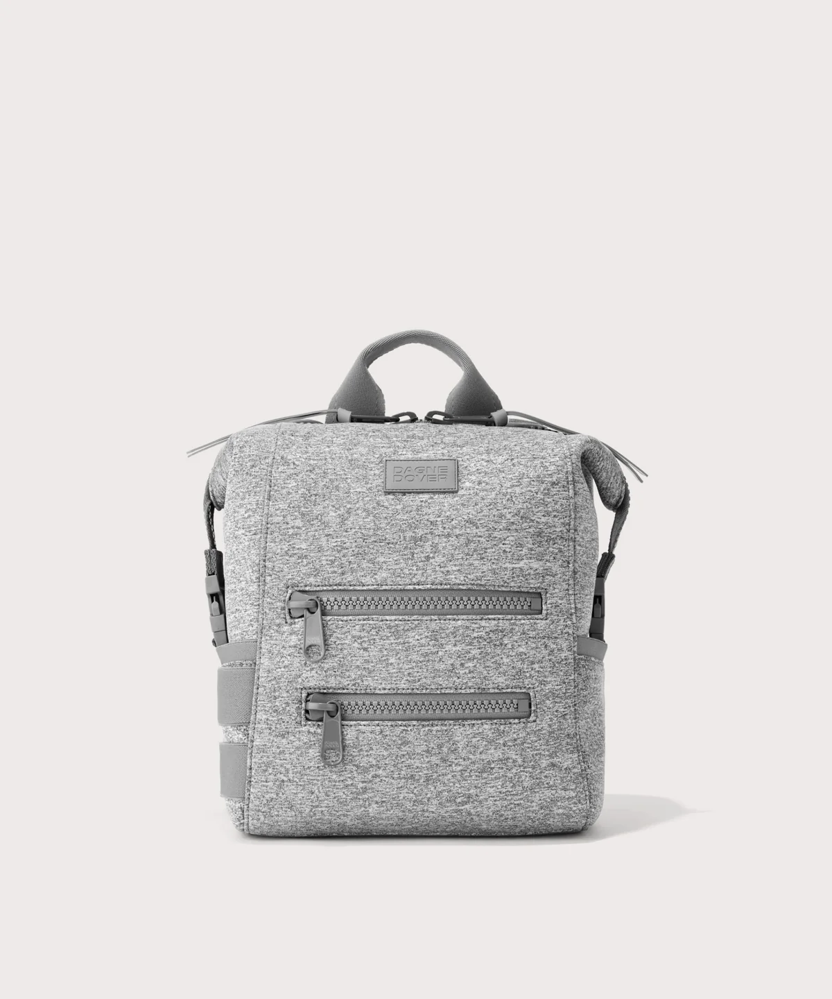 Indi Diaper Backpack in Heather Grey. Small