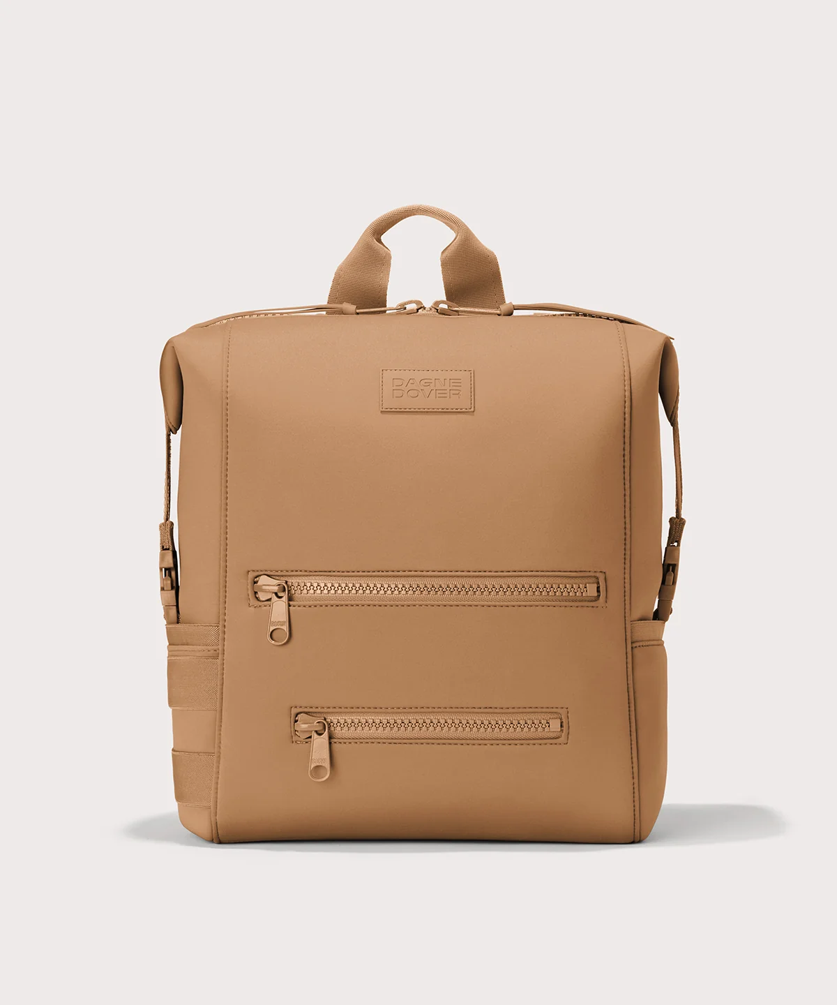 Indi Diaper Backpack in Camel. Large