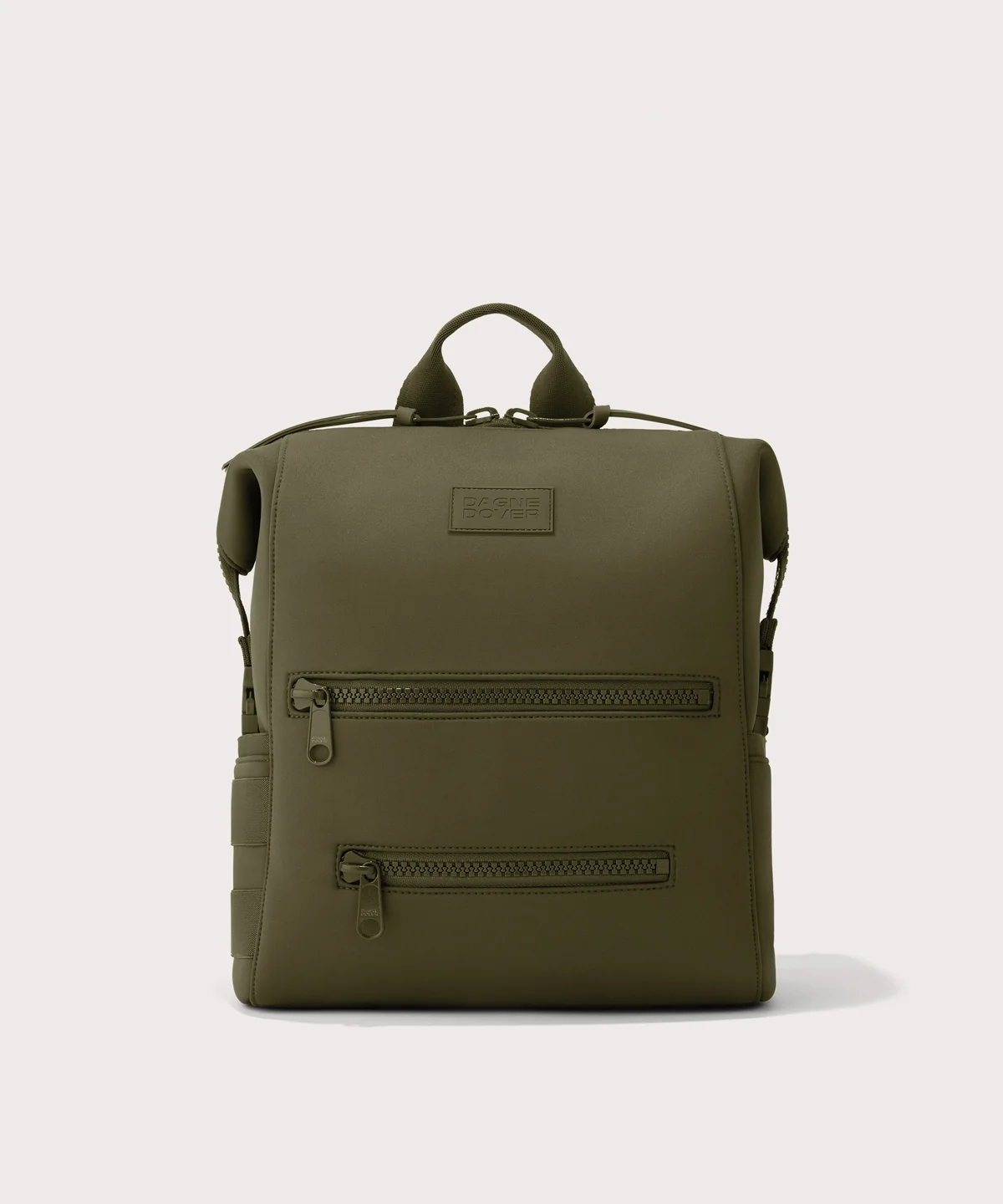 Indi Diaper Backpack in Dark Moss. Medium