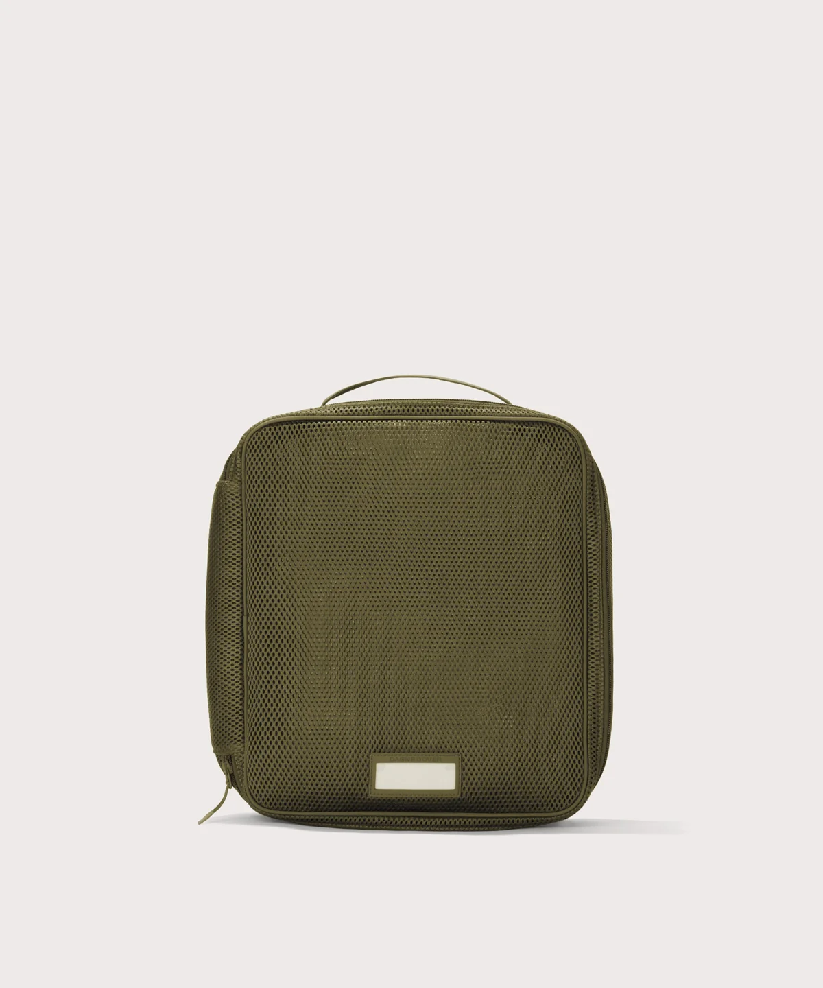 Roma Packing Cube in Dark Moss Air Mesh. Large